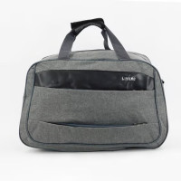 Сумка саквояж 835 дорожня велика містка водонепроникна тканина, комфортна ручка, регульований ремінь